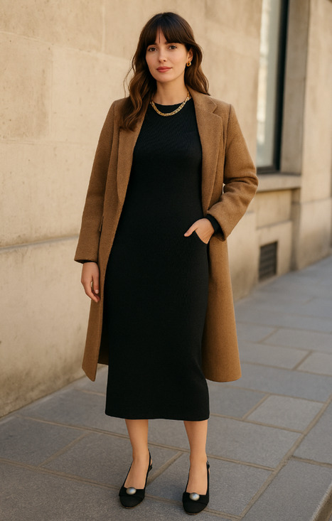 Jenni Kayne Dresses & Skirts - Jenni Kayne XS Wool $450 Sweater Dress Long Sleeve Ribbed Midi Charcoal Gray